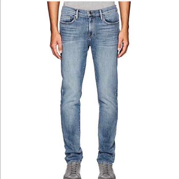 Frame Denim Other - Frame Men’s L’ Homme Skinny Jeans in Beaudry 36